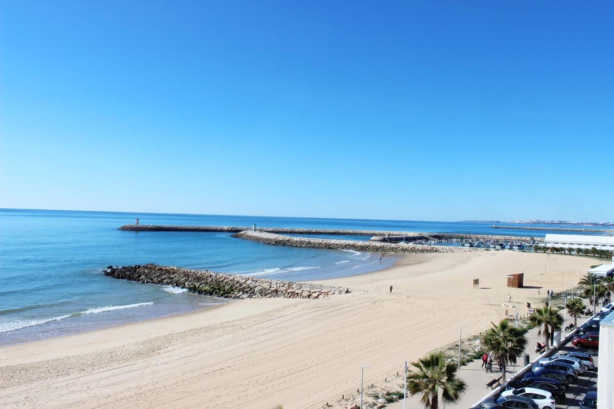 Quarteira Mar - Beach Front Bagian luar foto