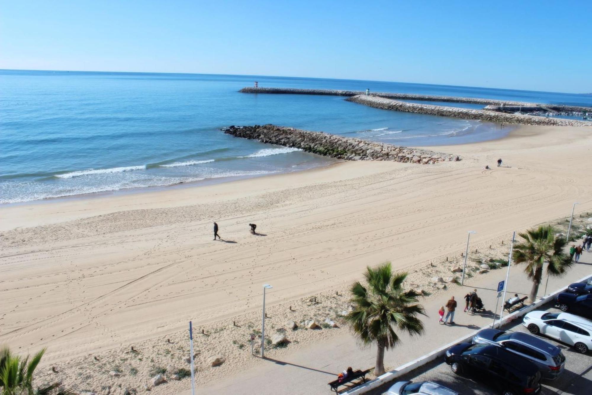 Quarteira Mar - Beach Front Bagian luar foto